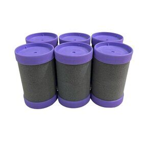 Conair‎ More Big Curls Rollars Only 6 Purple 1 1/2 Velvet